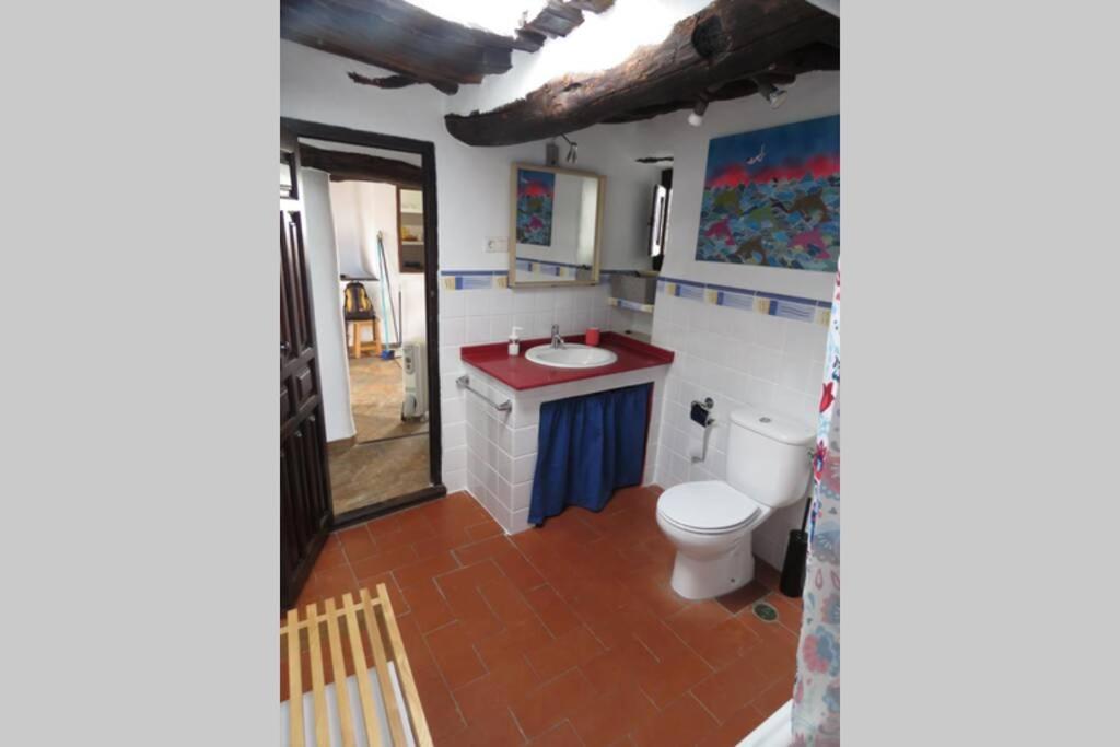 Casa La Solea. Vistas Al Pueblo Y La Sierra Villa Bubión Exteriör bild